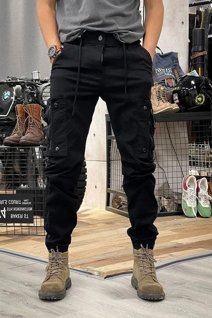 Marcelo™ | Elastic Cargo Pants