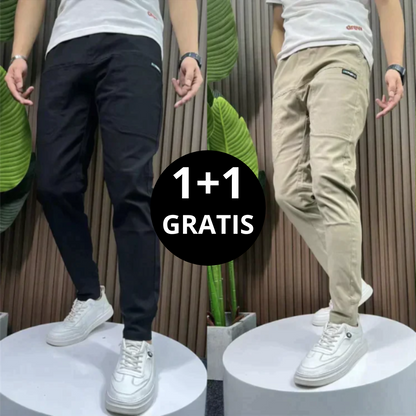 Miro |  Stretchy Cargo Pants 1+1 FREE