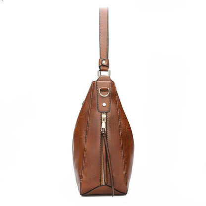 Sanne - Soft Leather Designer Shoulder Bag