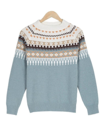 FABIENNE - NORDIC ELEGANCE KNIT SWEATER