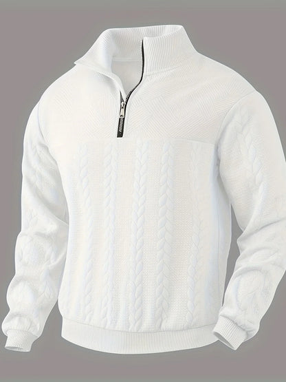 Rafael - Vintage men's sweater with zipper