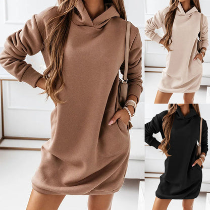 Carla™ - Modern Comfortable Sweatshirt Dress