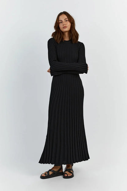 Sophie™ - Elegant Knitted Maxi Dress