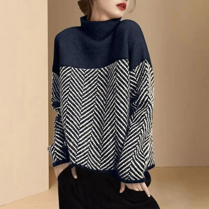 Alice - Cotton Turtleneck Sweater