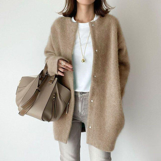 Amelia™ | Wool and Mohair Coat