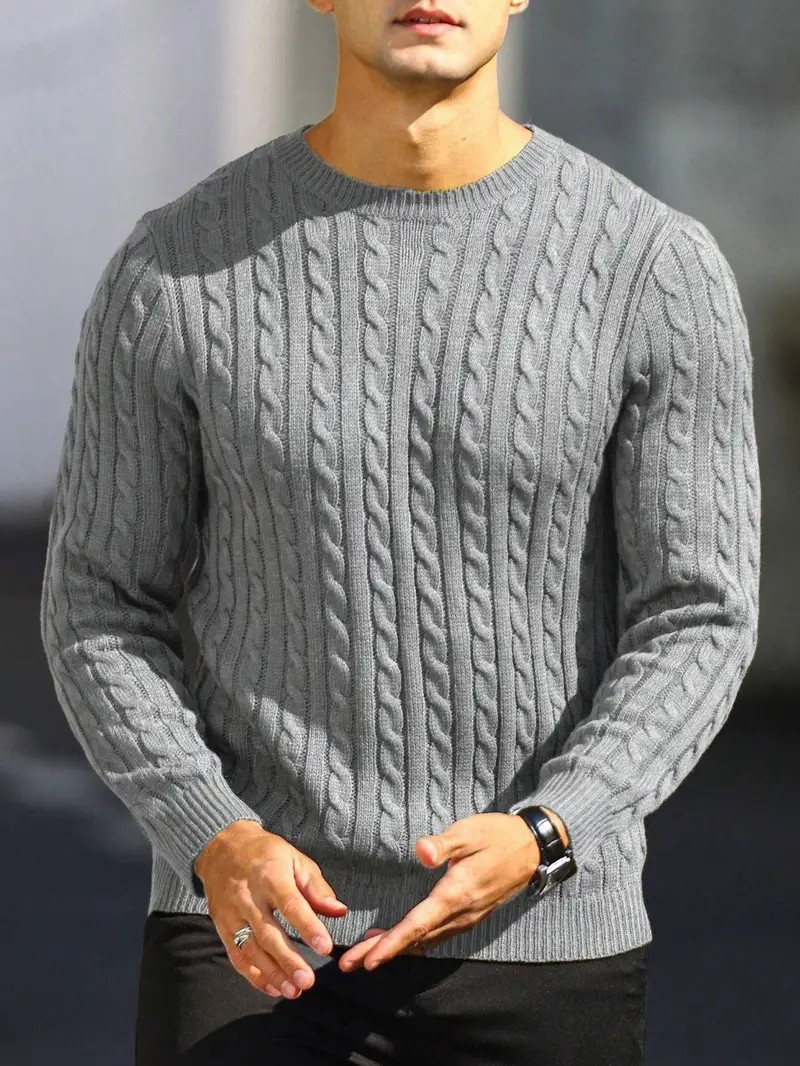 AURELIANO - SLIM FIT LONG SLEEVE SWEATER