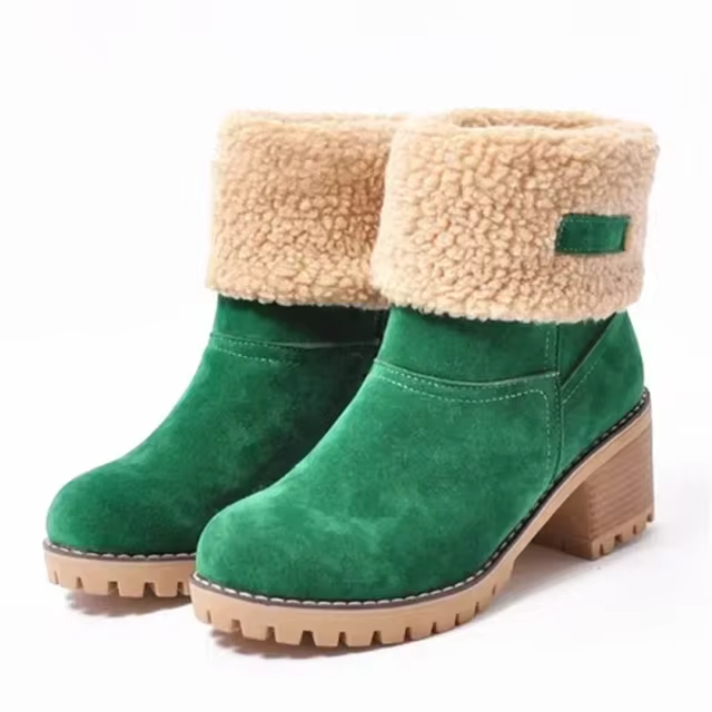 Luisa™ – Elegant and warm leather snow boots