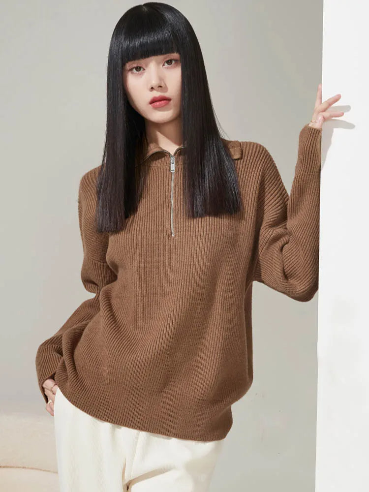 ANNA™ | ELEGANT SWEATER WITH ZIPPER