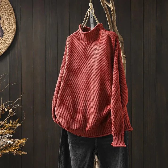 Klara™ - Soft Knit Turtleneck Sweater