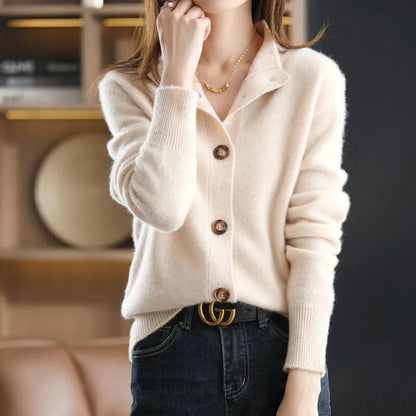 FEDERICA™ | SOFT HIGH-QUALITY CASHMERE CARDIGAN