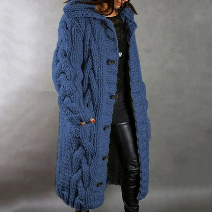 Roma™ - Long Comfortable Knit Coat