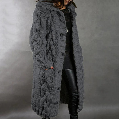 Roma™ - Long Comfortable Knit Coat