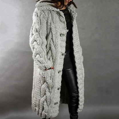 Roma™ - Long Comfortable Knit Coat