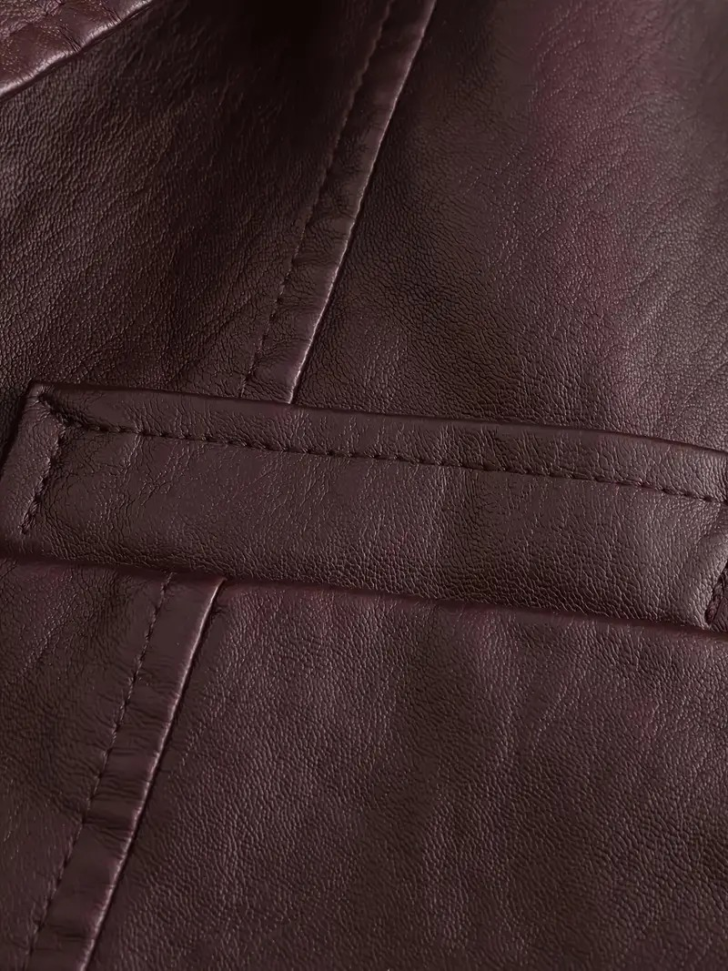 OLIVEIERO - SYNTHETIC LEATHER JACKET