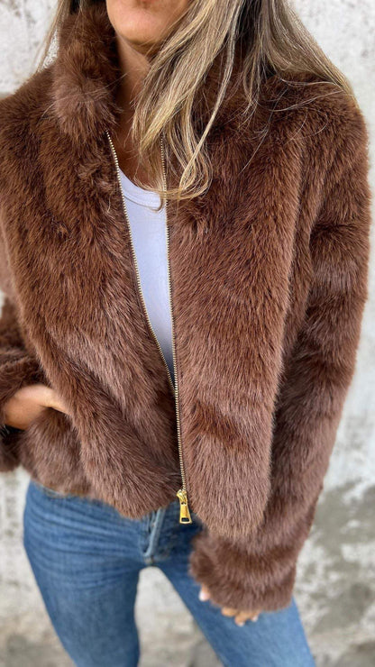 Sara™ | Luxury Fur Jacket