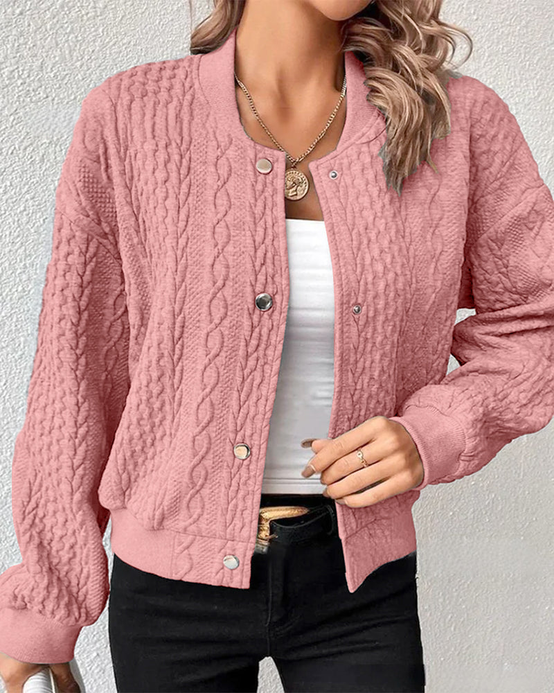 Erika™ - Comfortable Cardigan with Handcrafted Details