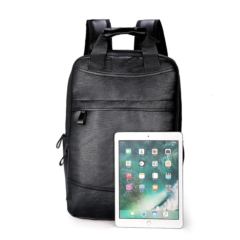 EUGENIO | Leather office backpack for men