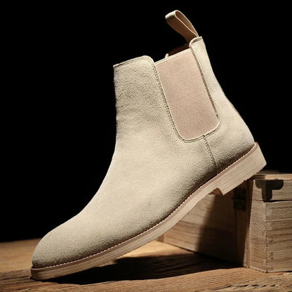 Armendo | Chelsea Boots in Soft Suede Leather