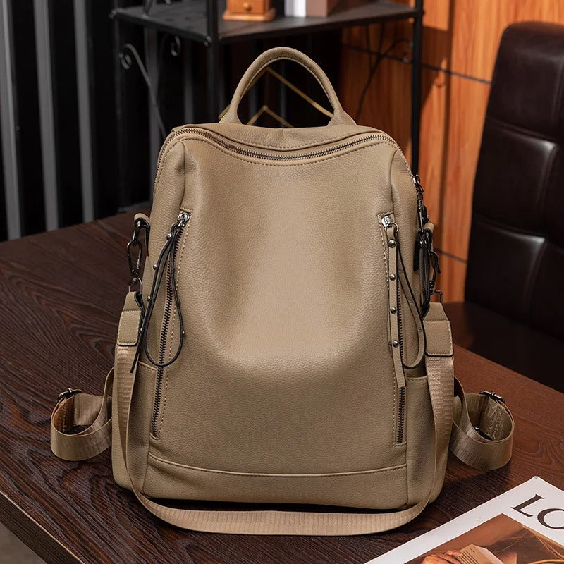 Serena | Leather Backpack