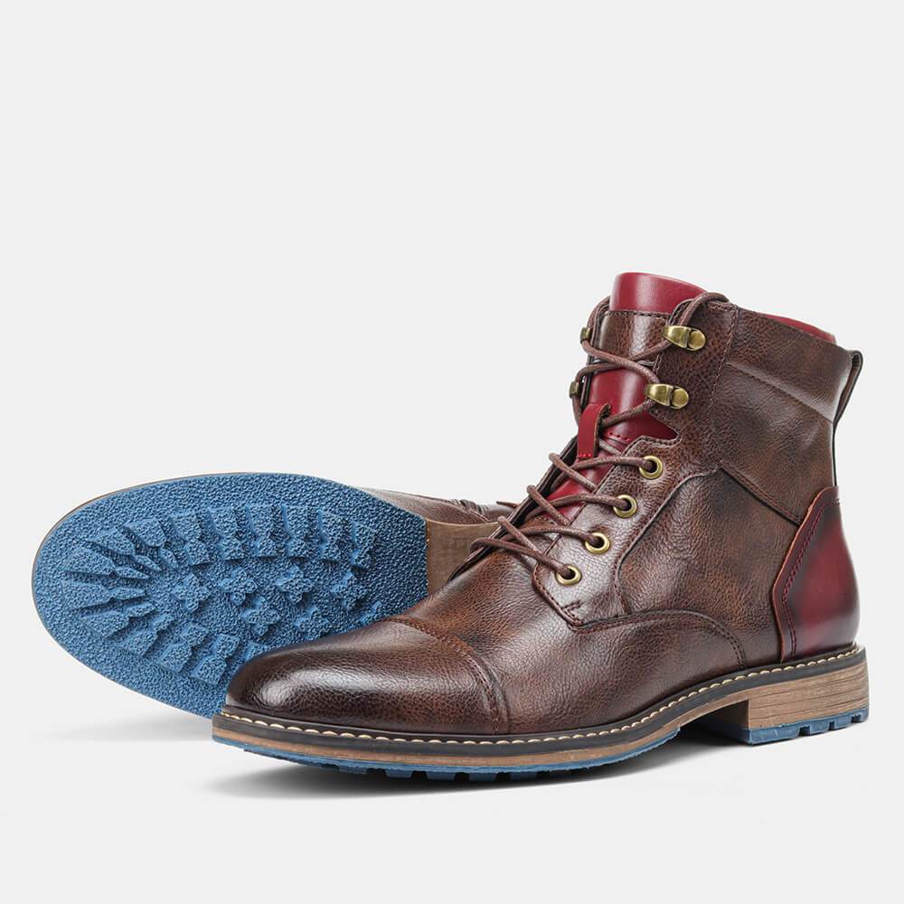 Brixton™ | Handmade Premium Leather Oxford Boots