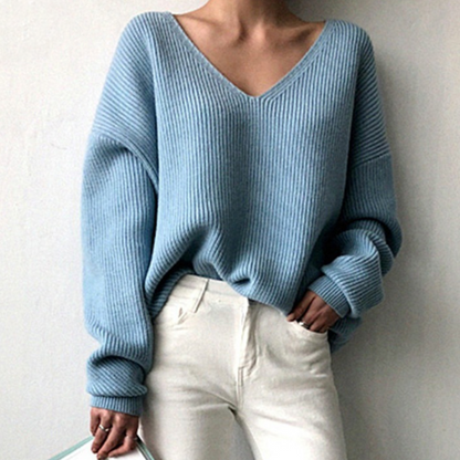 Emma™ - Soft Layered Knit Sweater