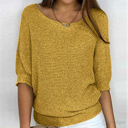 Luna™ - Stylish, Elegant Knit Sweater