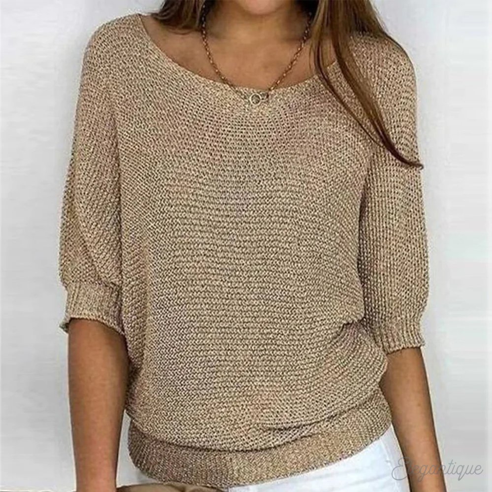 Luna™ - Stylish, Elegant Knit Sweater