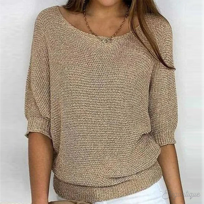 Luna™ - Stylish, Elegant Knit Sweater